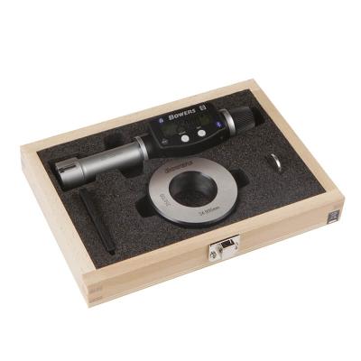 BOWERS XTD25M-BT digital 3-punkt mikrometrar 25-35 mm med kontrollring och Bluetooth